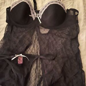 Native intimates lingerie set.  Size small